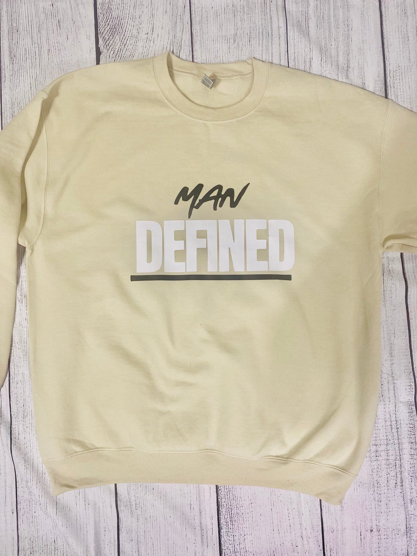 Man Defined/Micah 6:8 Sweatshirt