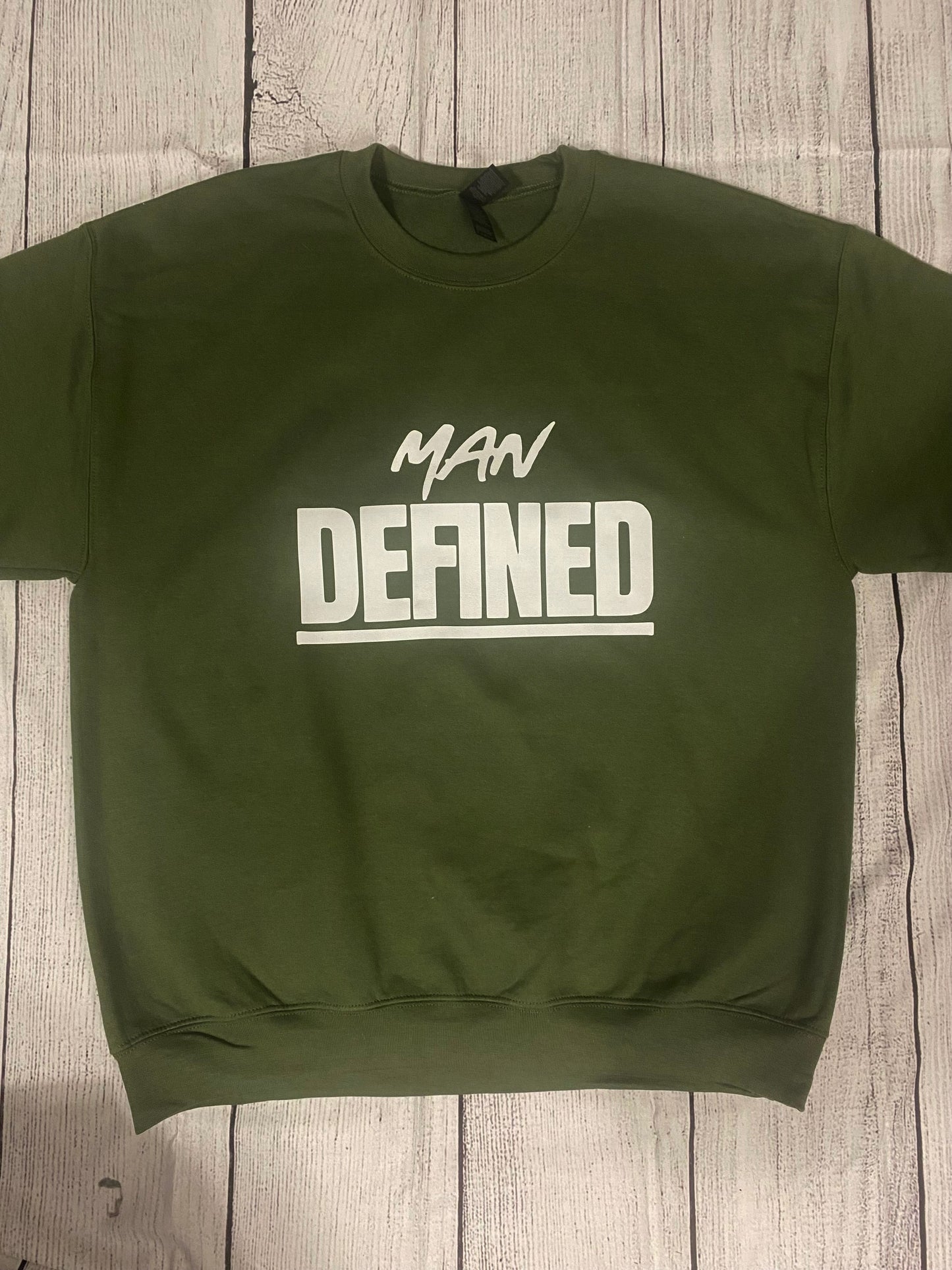 Man Defined/Micah 6:8 Sweatshirt