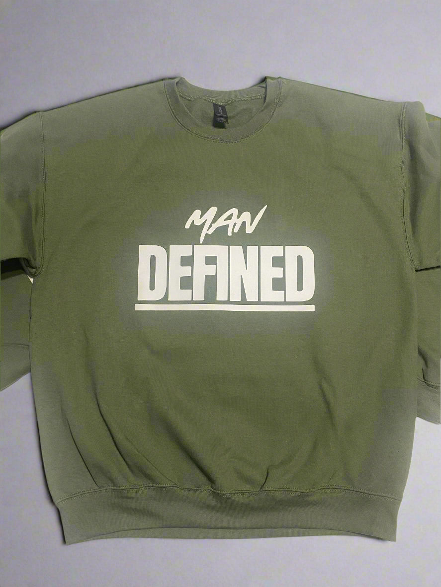 Man Defined/Micah 6:8 Sweatshirt